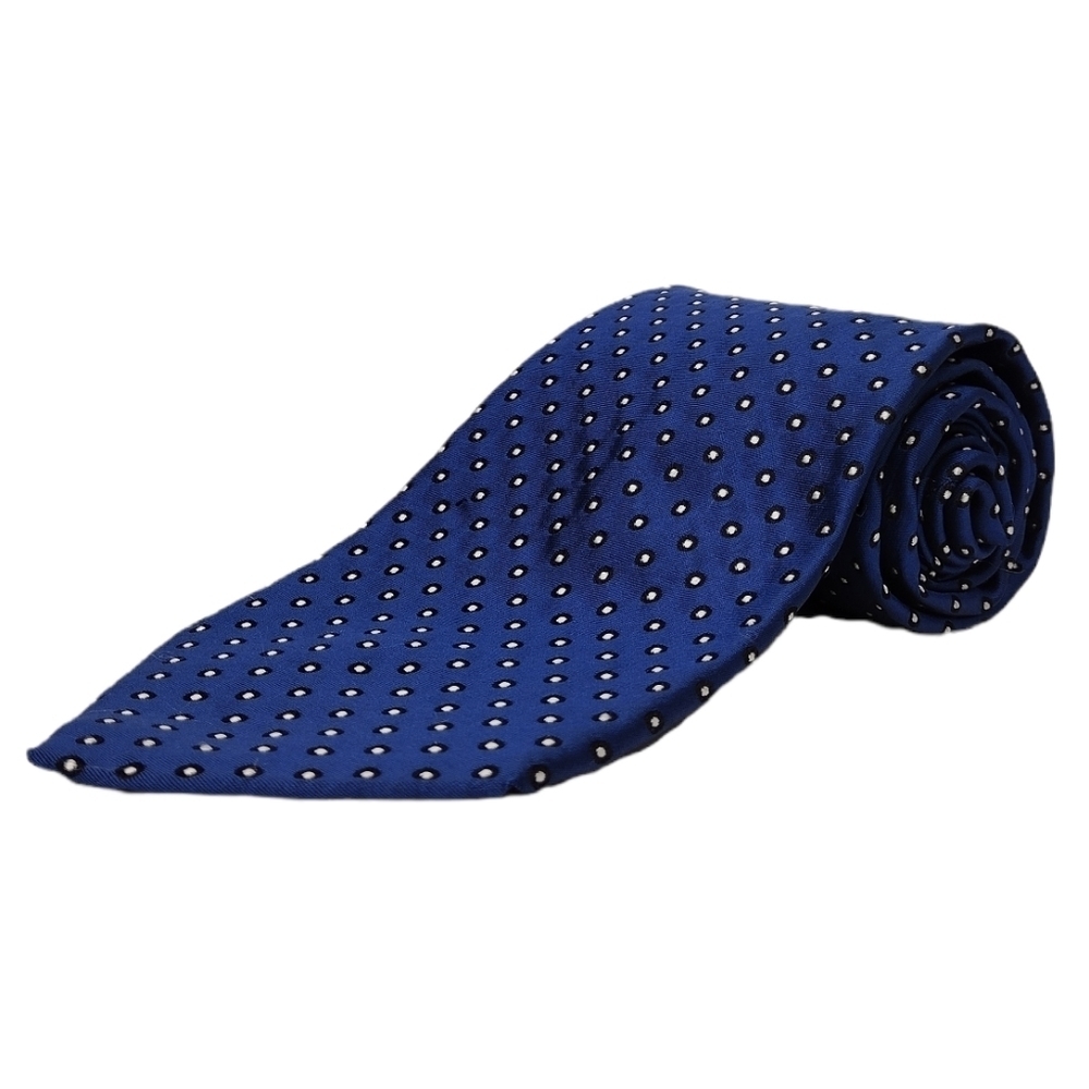 Ermenegildo Zegna Men's 100% Silk Print Business Office Neck Tie